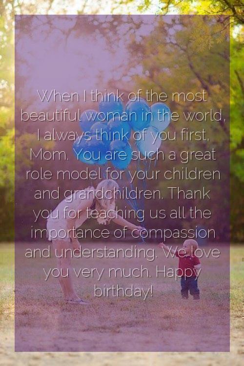 happy birthday mother quotes in english